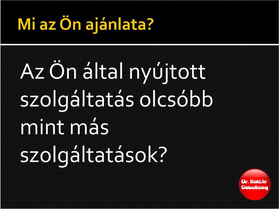 szolgáltatás