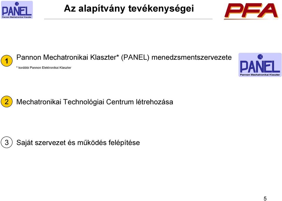 Pannon Elektronikai Klaszter 2 Mechatronikai