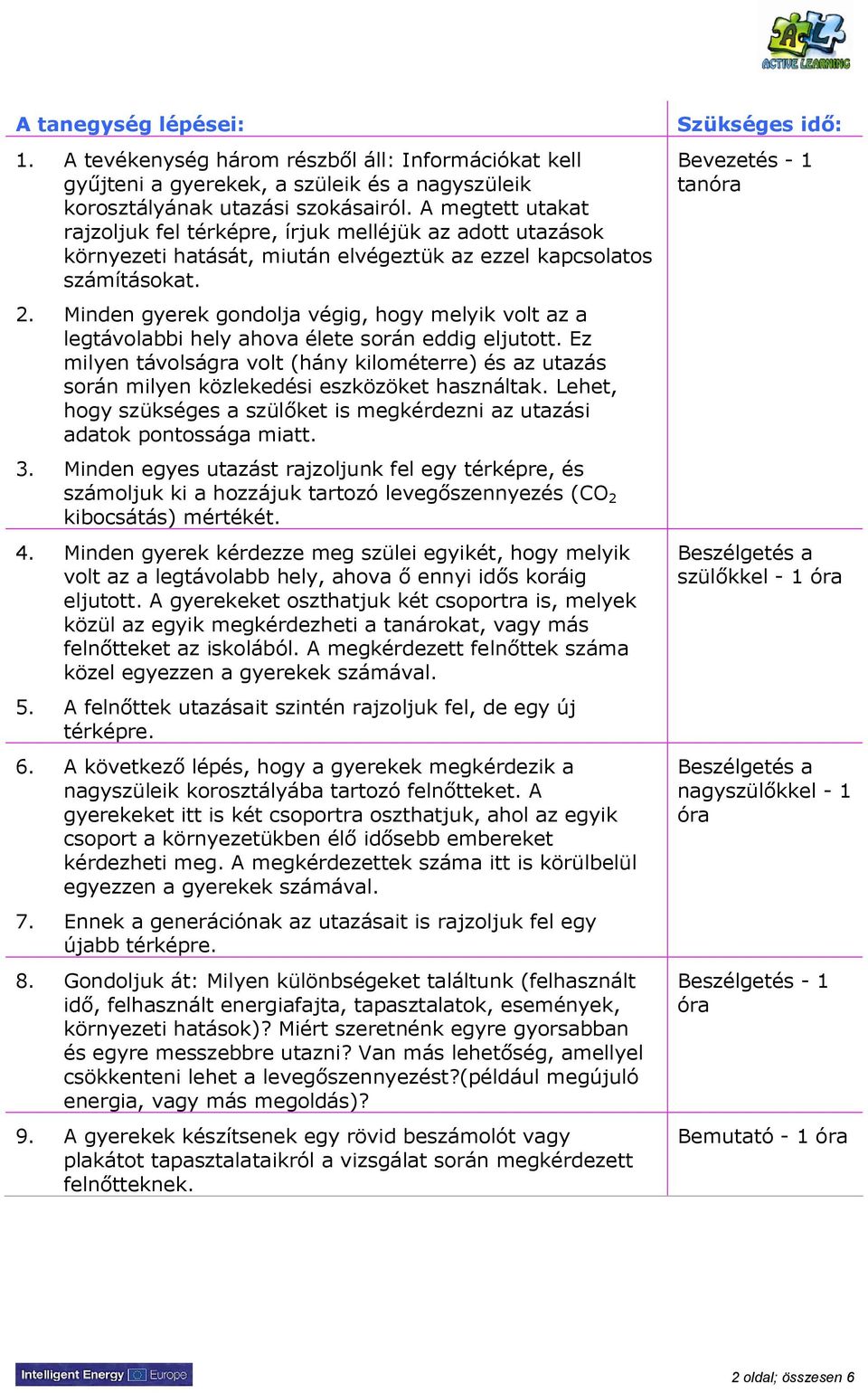 Minden gyerek gondolja végig, hogy melyik volt az a legtávolabbi hely ahova élete során eddig eljutott.