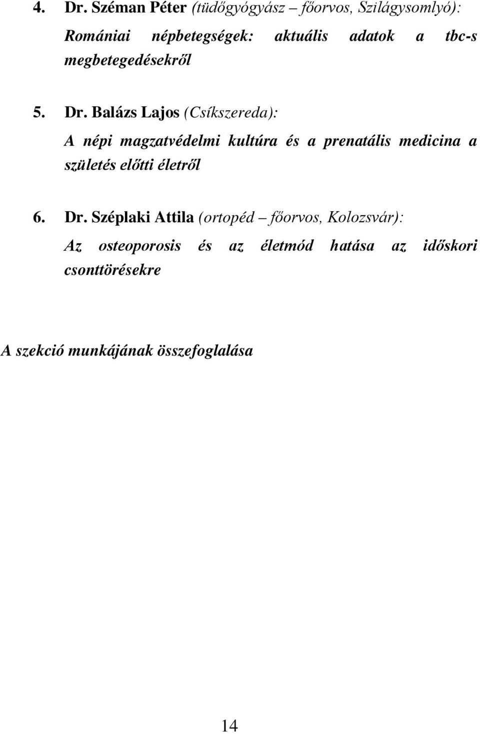 tbc-s megbetegedésekről 5. Dr.
