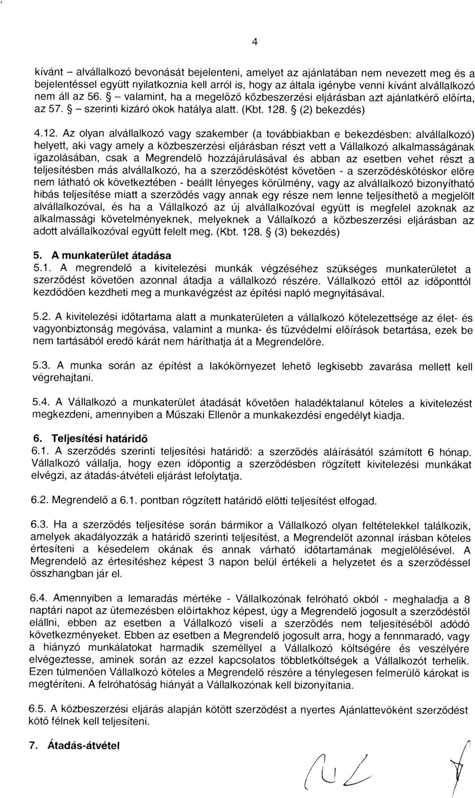 . (2) bekezdés) 4.12.