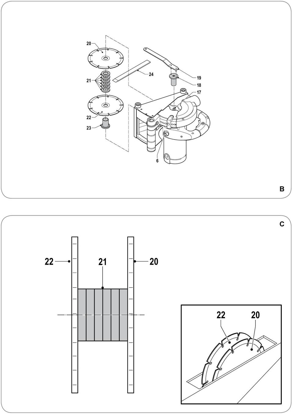 22 23 6 B