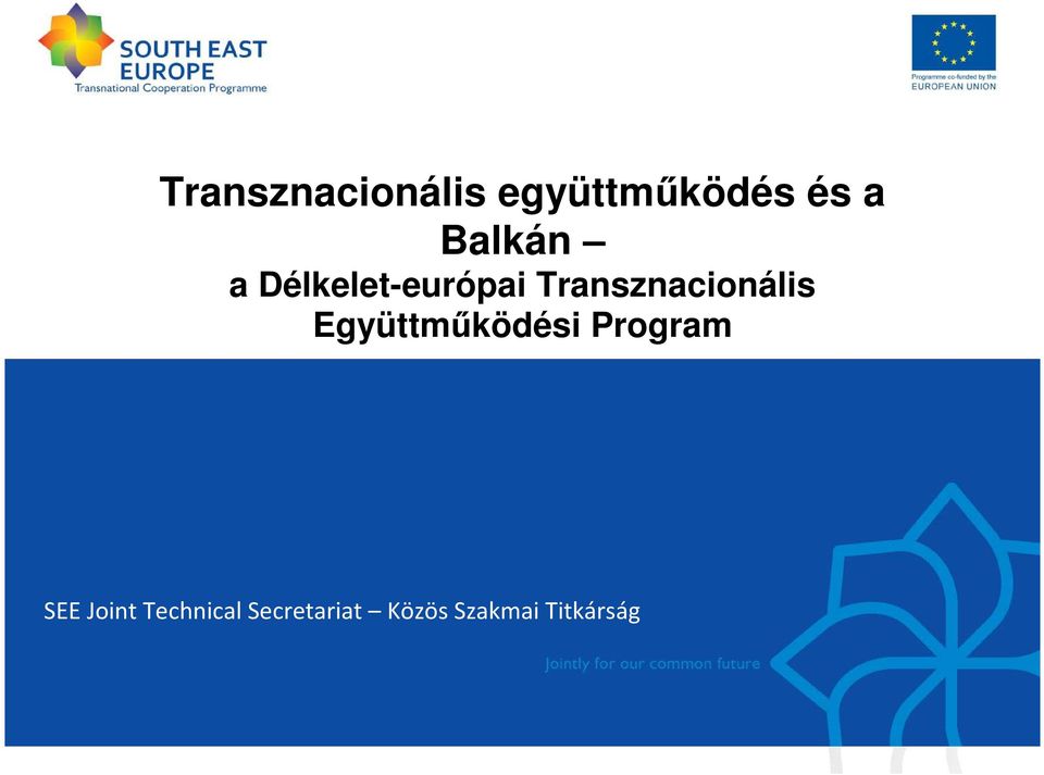 Transznacionális Együttmőködési Program