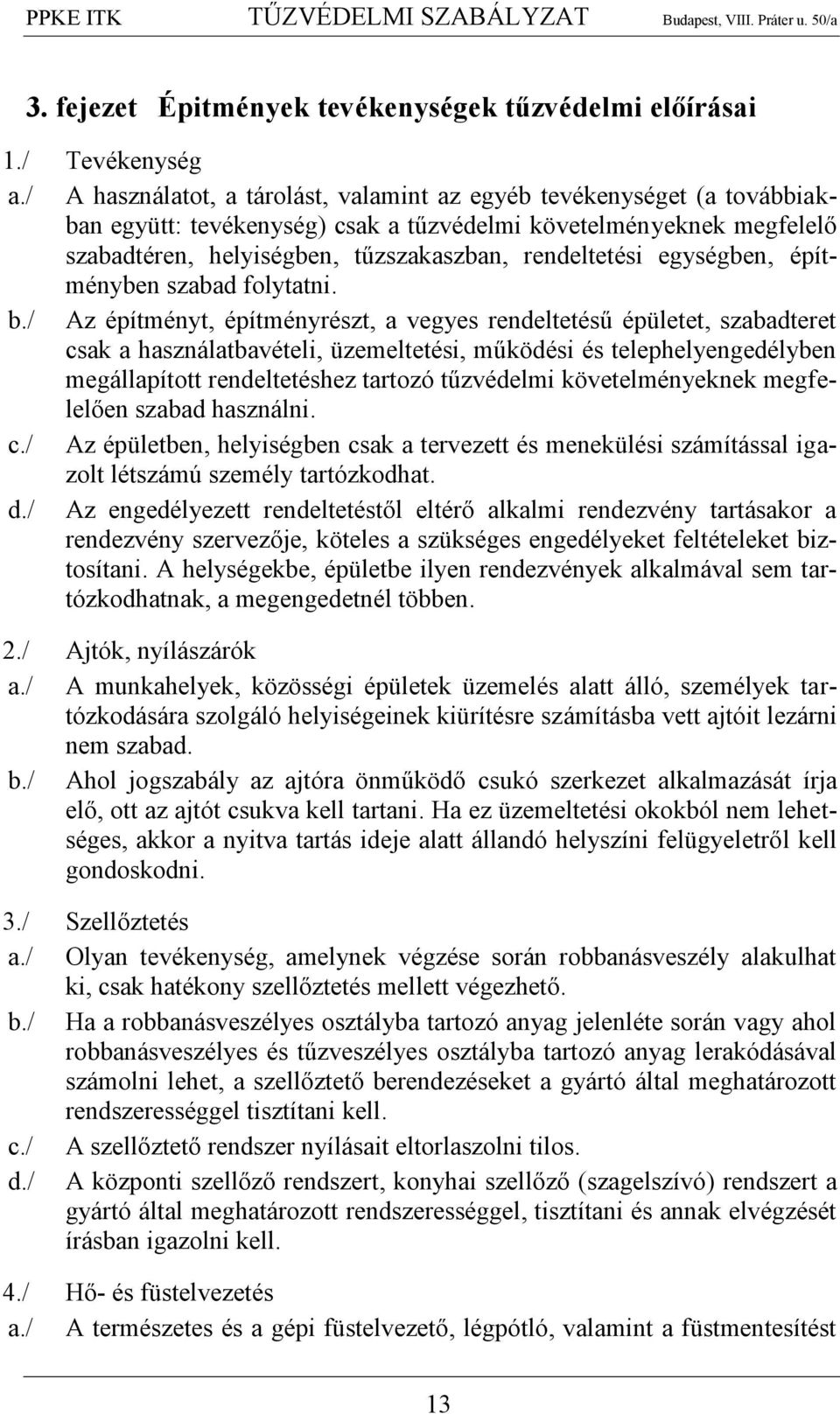 TŰZVÉDELMI SZABÁLYZAT - PDF Free Download