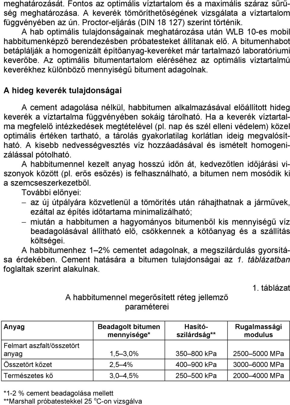 A bitumenhabot betáplálják a homogenizált építőanyag-keveréket már tartalmazó laboratóriumi keverőbe.
