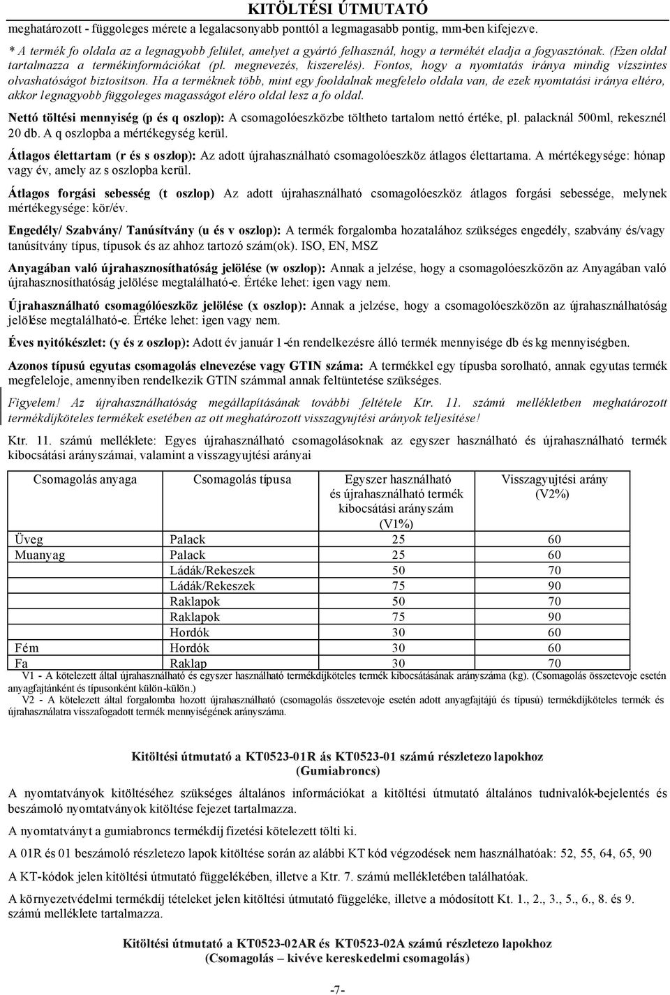 Fontos, hogy a nyomtatás iránya mindig vízszintes olvashatóságot biztosítson.
