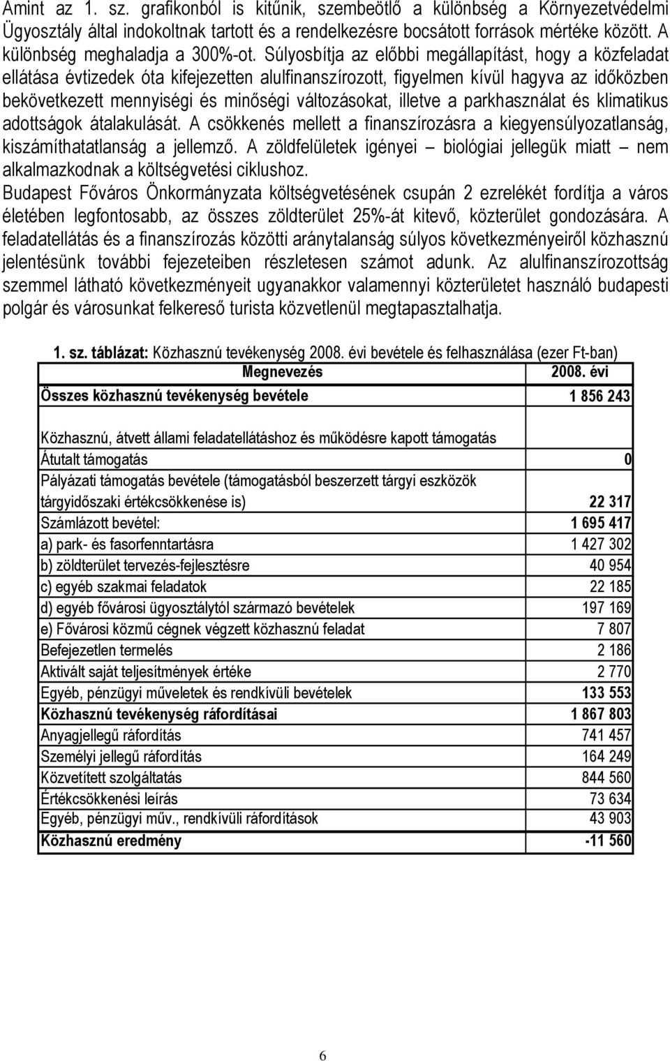 Súlyosbítja az elıbbi megállapítást, hogy a közfeladat ellátása évtizedek óta kifejezetten alulfinanszírozott, figyelmen kívül hagyva az idıközben bekövetkezett mennyiségi és minıségi változásokat,