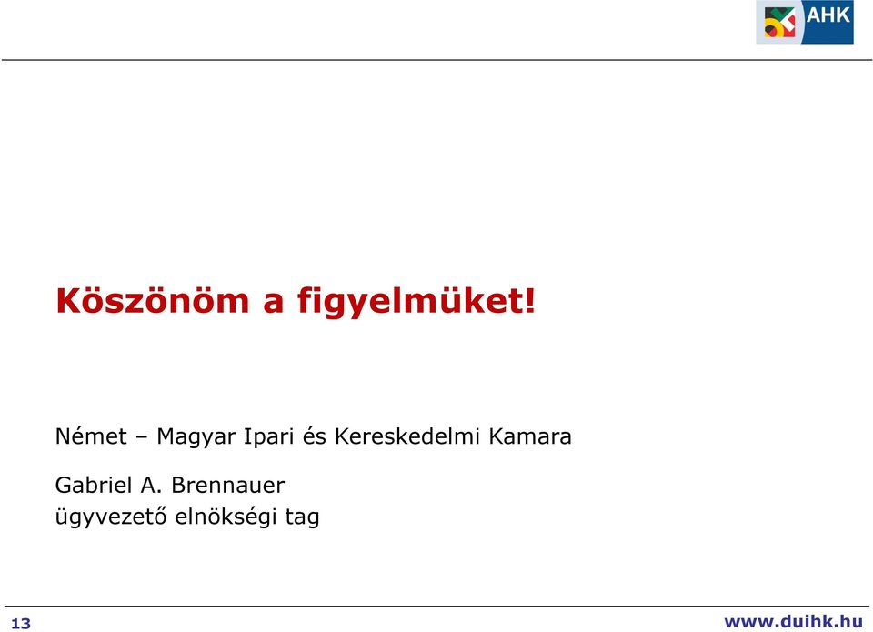 Kereskedelmi Kamara Gabriel A.