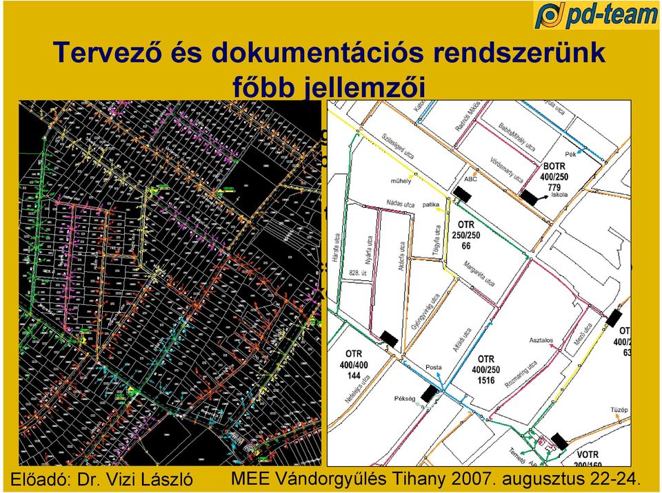színezéssel történő megjelenítése Automatizálható adatkapcsolat a rendelkezésre álló