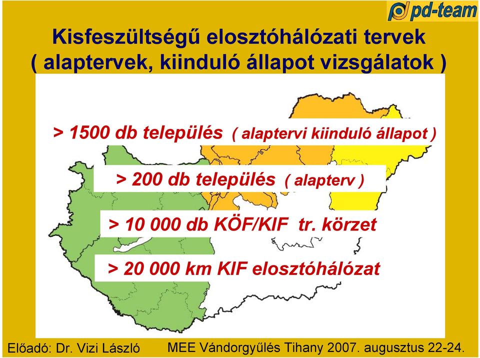 település ( alapterv ) > 10 000 db KÖF/KIF tr.