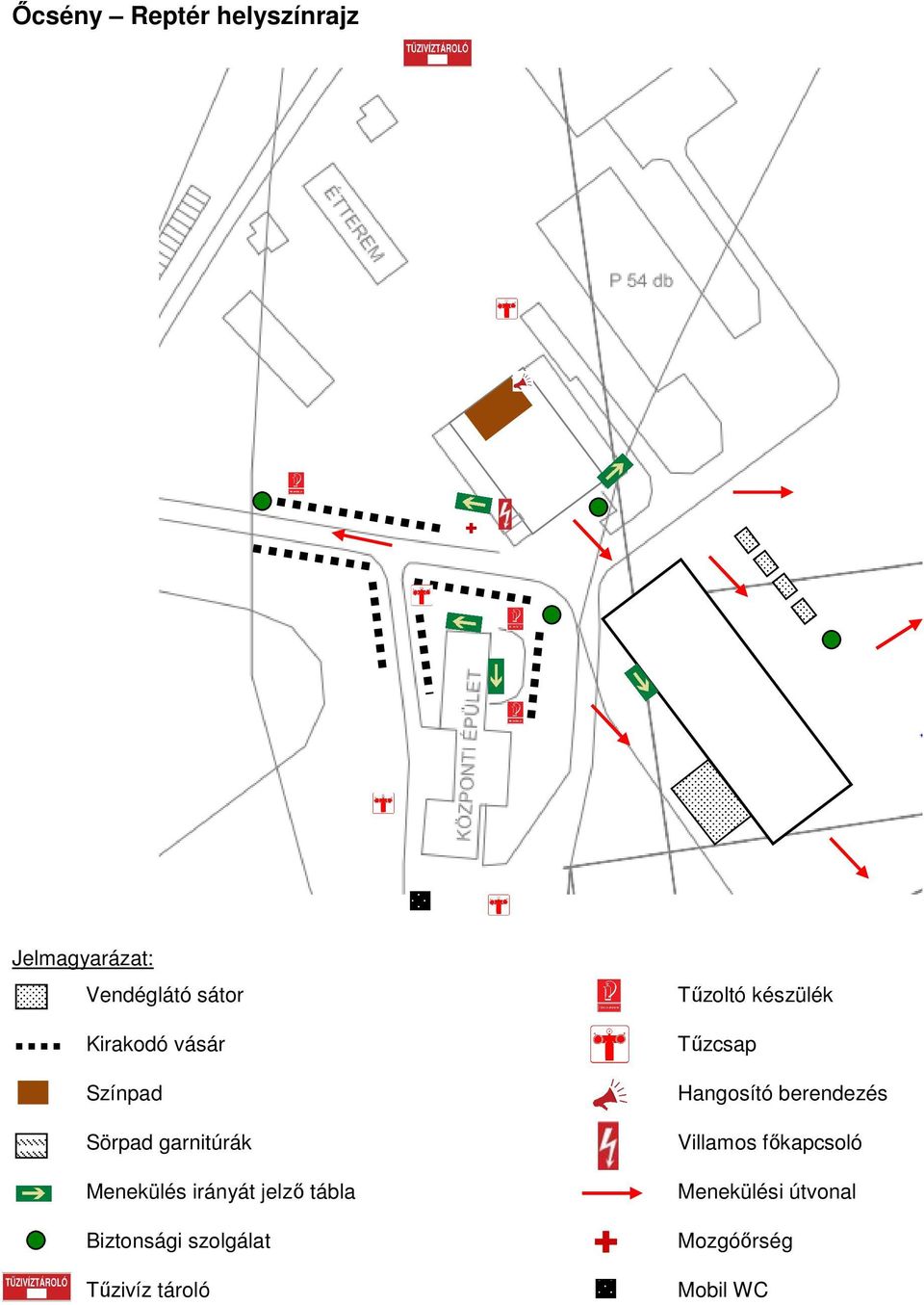 Biztonsági szolgálat Tűzivíz tároló Tűzoltó készülék Tűzcsap