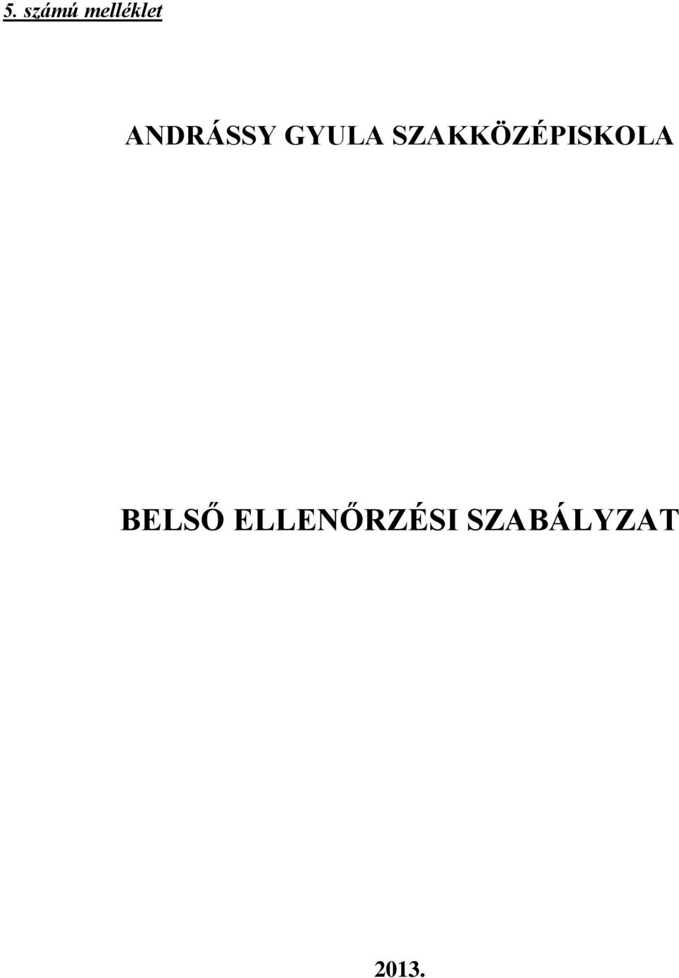 SZAKKÖZÉPISKOLA