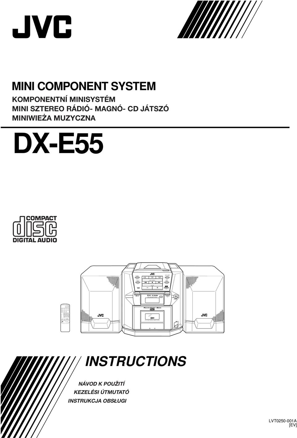 PRESET TUNING /AUTO PRESET PRESET EQ SOUND ACTIVE HYPER-BASS PRO PHONES MINI COMPONENT SYSTEM KOMPONENTNÍ MINISYSTÉM MINI SZTEREO RÁDIÓ-