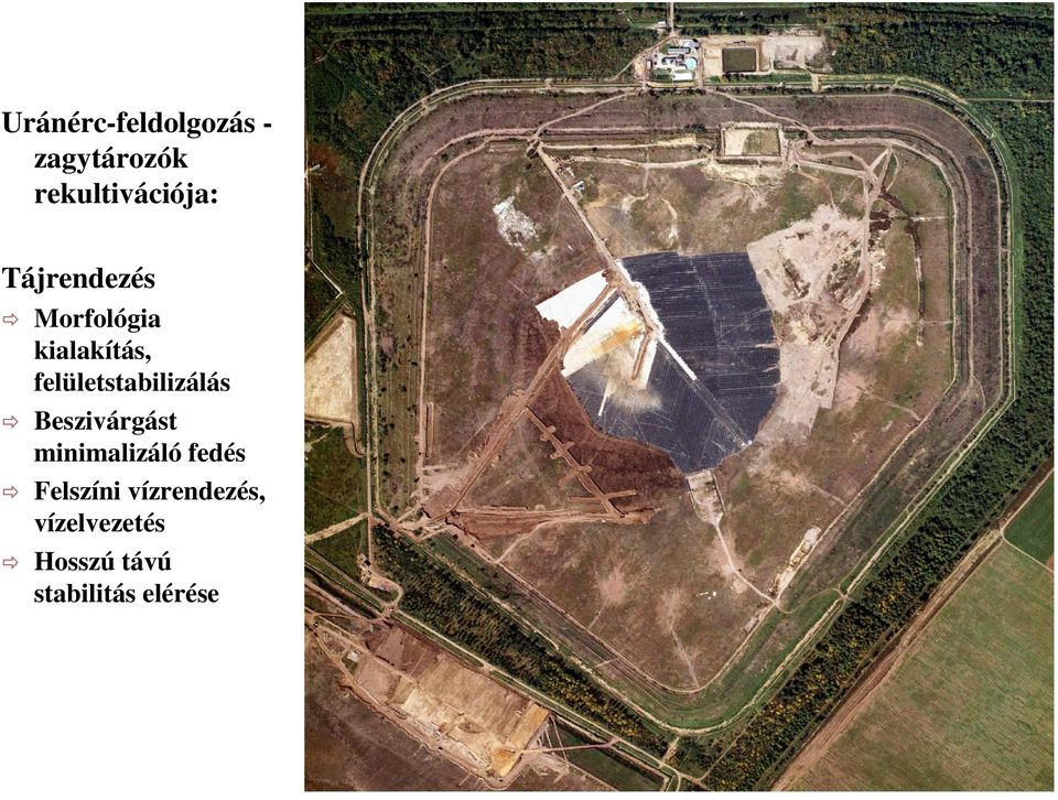 felületstabilizálás Beszivárgást minimalizáló