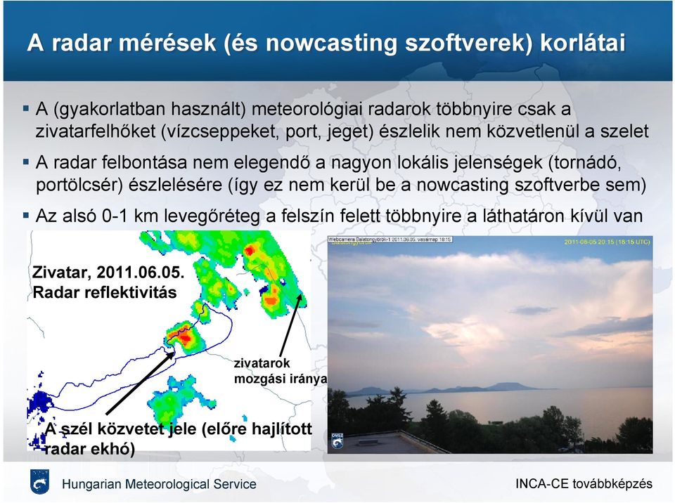 portölcsér) észlelésére (így ez nem kerül be a nowcasting szoftverbe sem) Az alsó 0-1 km levegőréteg a felszín felett többnyire a