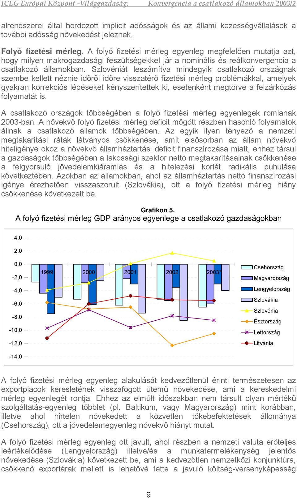 Szlovéniát leszámítva mindegyik csatlakozó országnak szembe kellett néznie időről időre visszatérő fizetési mérleg problémákkal, amelyek gyakran korrekciós lépéseket kényszerítettek ki, esetenként