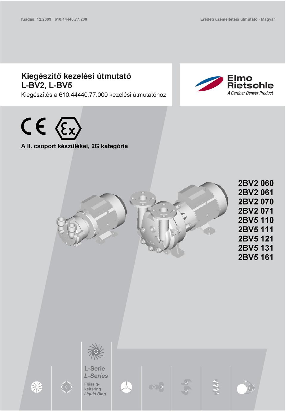 Kiegészítés a 610.44440.77.000 kezelési útmutatóhoz A II.