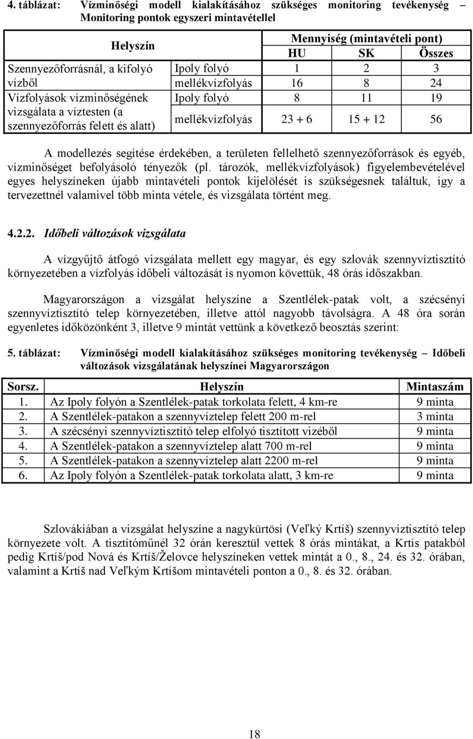 vízminőséget befásó ténezők (.