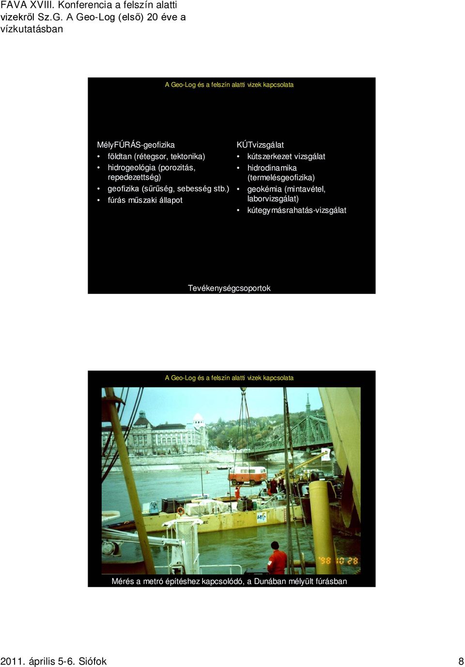 ) fúrás műszaki állapot KÚTvizsgálat kútszerkezet vizsgálat hidrodinamika (termelésgeofizika)