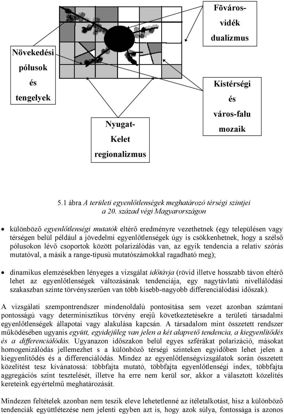 csoportok között polarzálódás va, az egk tedeca a relatív szórás mutatóval, a másk a rage-típusú mutatószámokkal ragadható meg); damkus elemzésekbe léeges a vzsgálat dőtávja (rövd lletve hosszabb