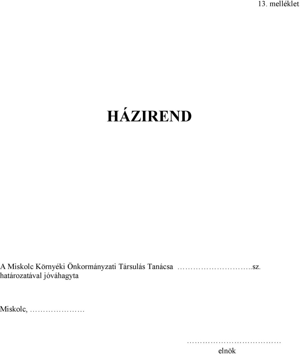 Önkormányzati Társulás