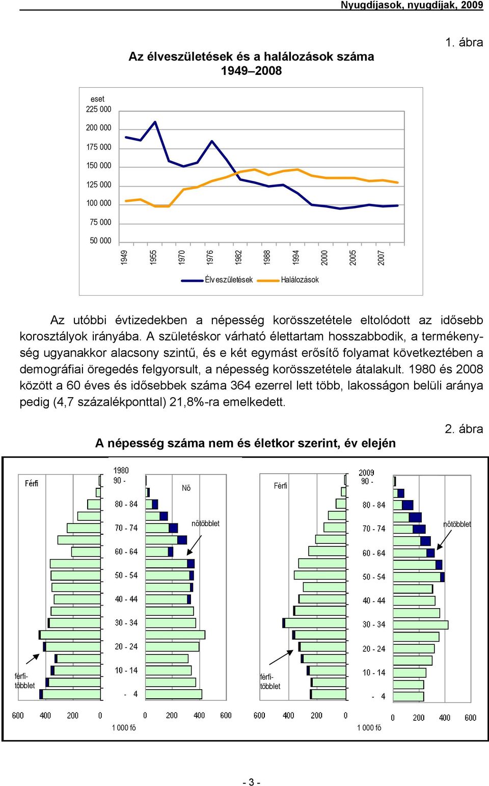 eltolódott az idősebb korosztályok irányába.