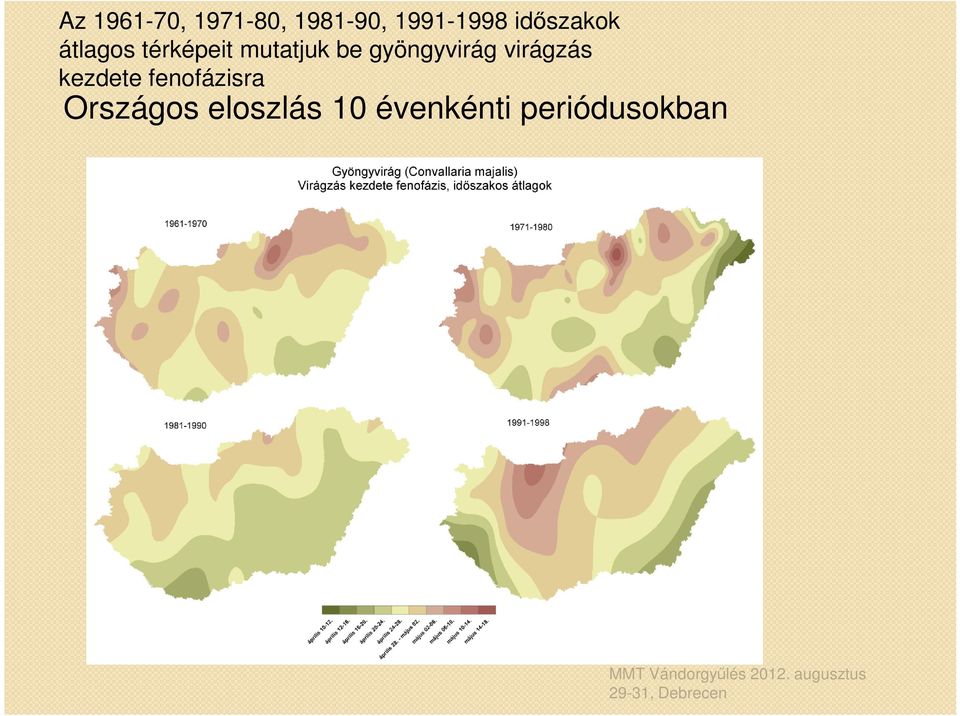 gyöngyvirág virágzás kezdete fenofázisra