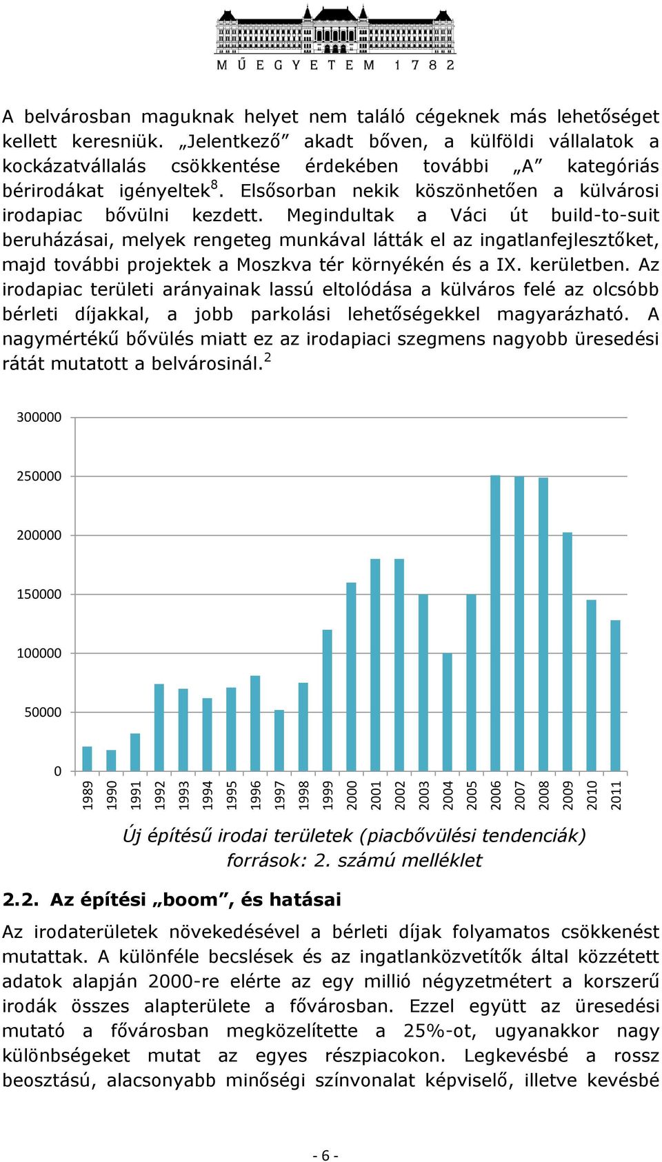 Elsősorban nekik köszönhetően a külvárosi irodapiac bővülni kezdett.