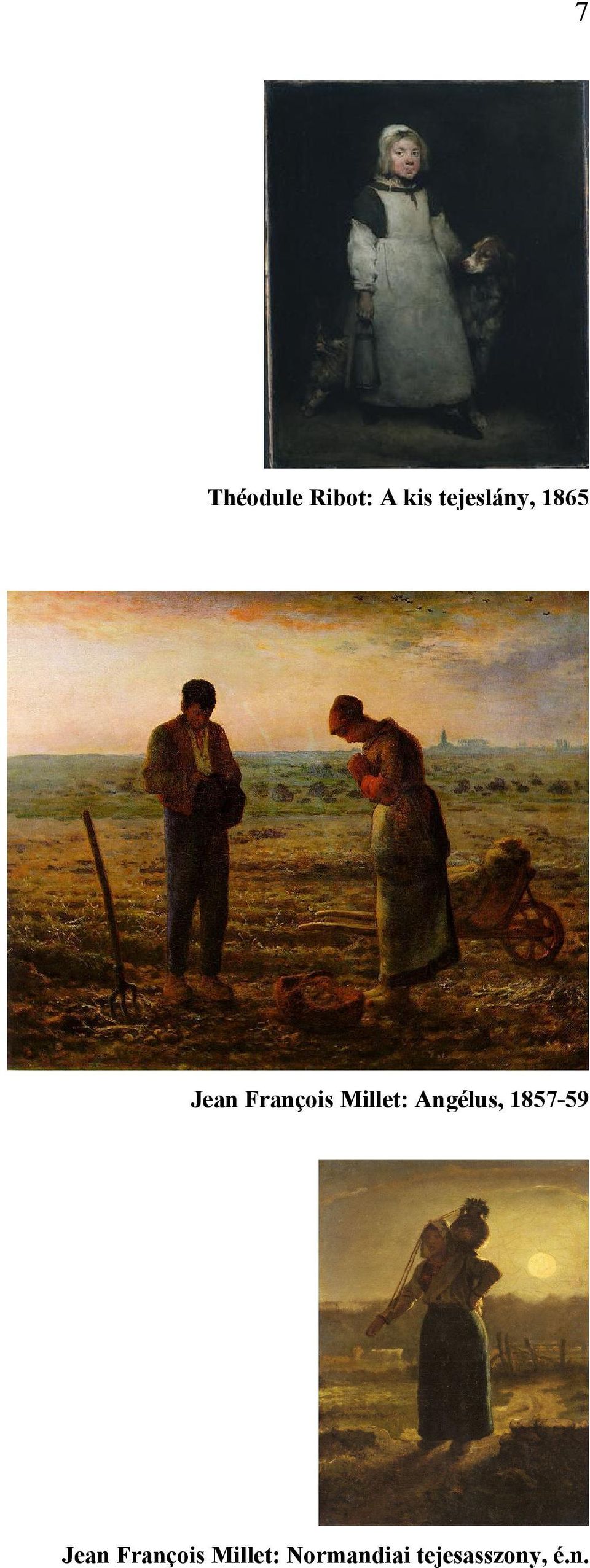 Millet: Angélus, 1857-59 Jean