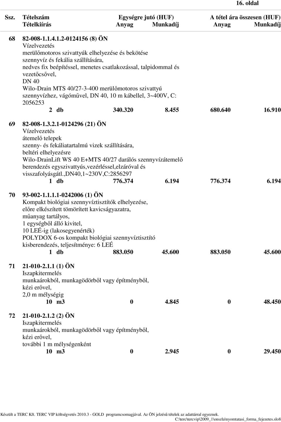 -3-400 merülőmotoros szivattyú szennyvízhez, vágóművel, DN 40, 10 m kábellel, 3~400V, C: 20