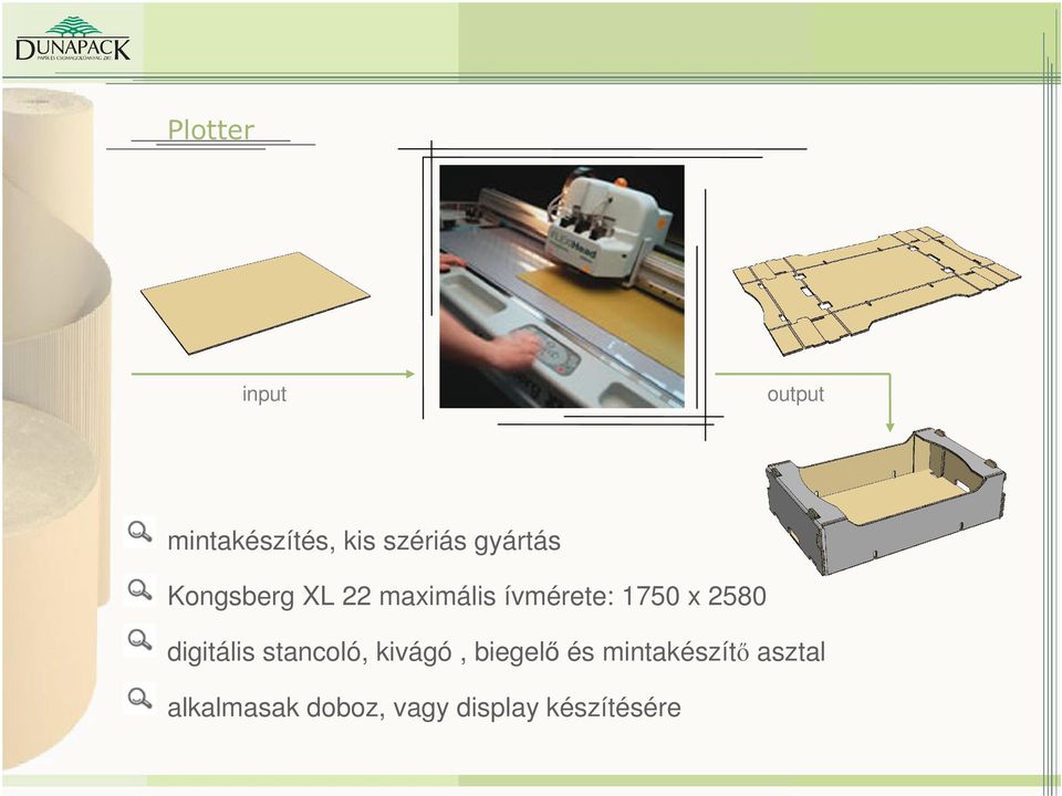 2580 digitális stancoló, kivágó, biegelő és