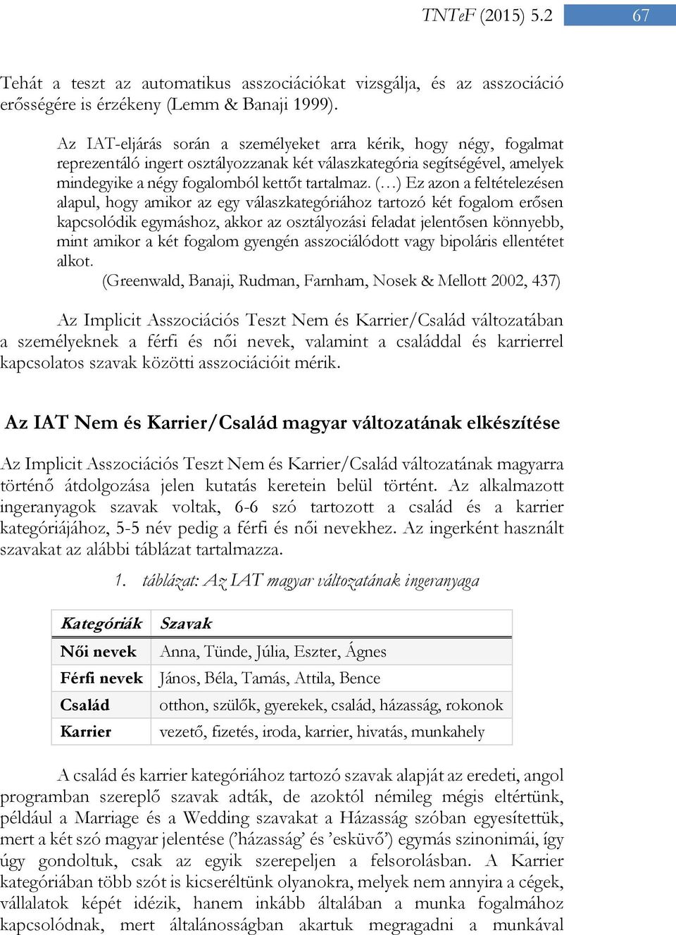 ( ) Ez azon a feltételezésen alapul, hogy amikor az egy válaszkategóriához tartozó két fogalom erősen kapcsolódik egymáshoz, akkor az osztályozási feladat jelentősen könnyebb, mint amikor a két