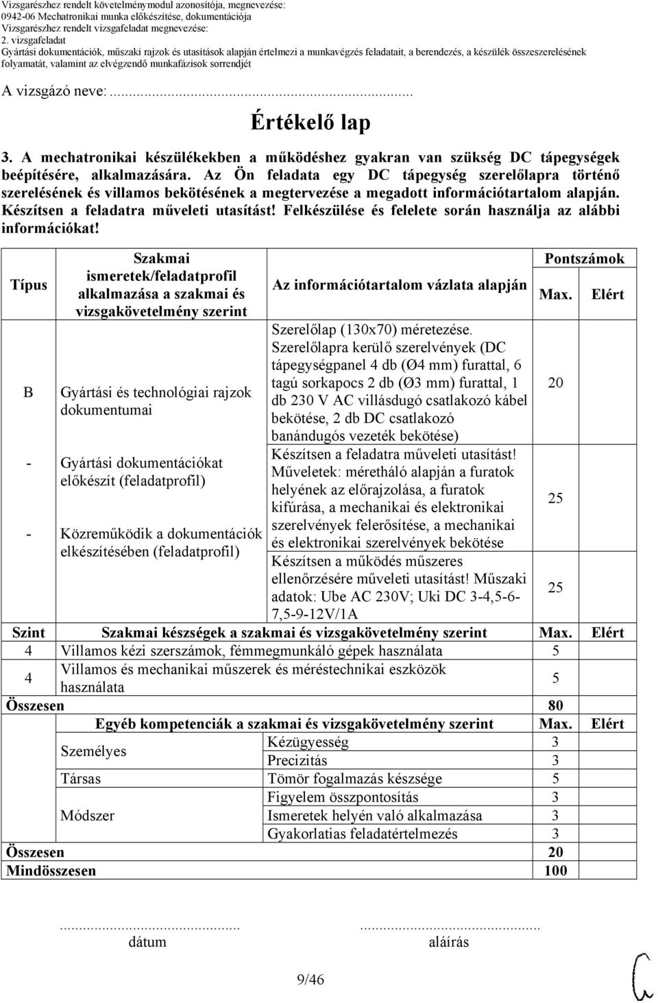 Felkészülése és felelete során használja az alábbi információkat!