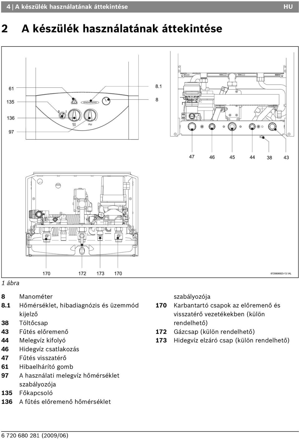 Gázkazán GAZ 3000 W OS/OW 18/23-1 KE/AE 23/31. Kezelési útmutató (2009/06)  HU - PDF Free Download