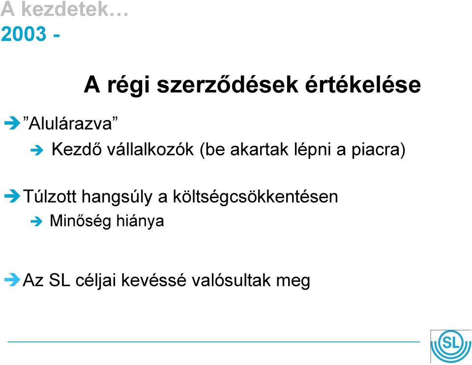 piacra) Túlzott hangsúly a költségcsökkentésen