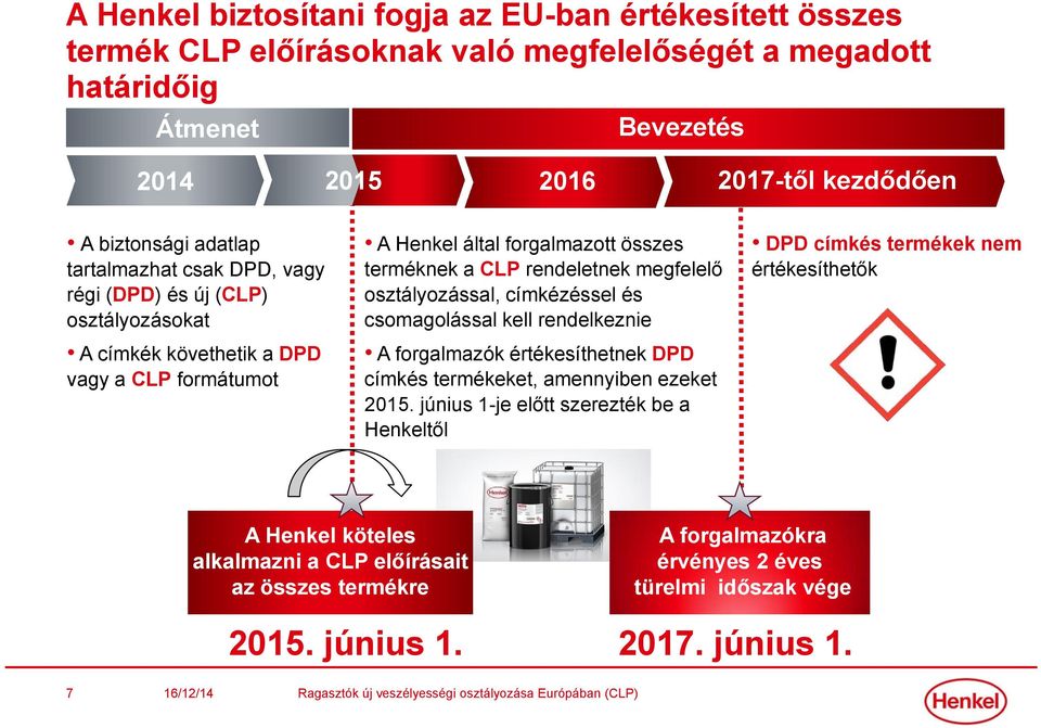 megfelelő osztályozással, címkézéssel és csomagolással kell rendelkeznie A forgalmazók értékesíthetnek DPD címkés termékeket, amennyiben ezeket 2015.