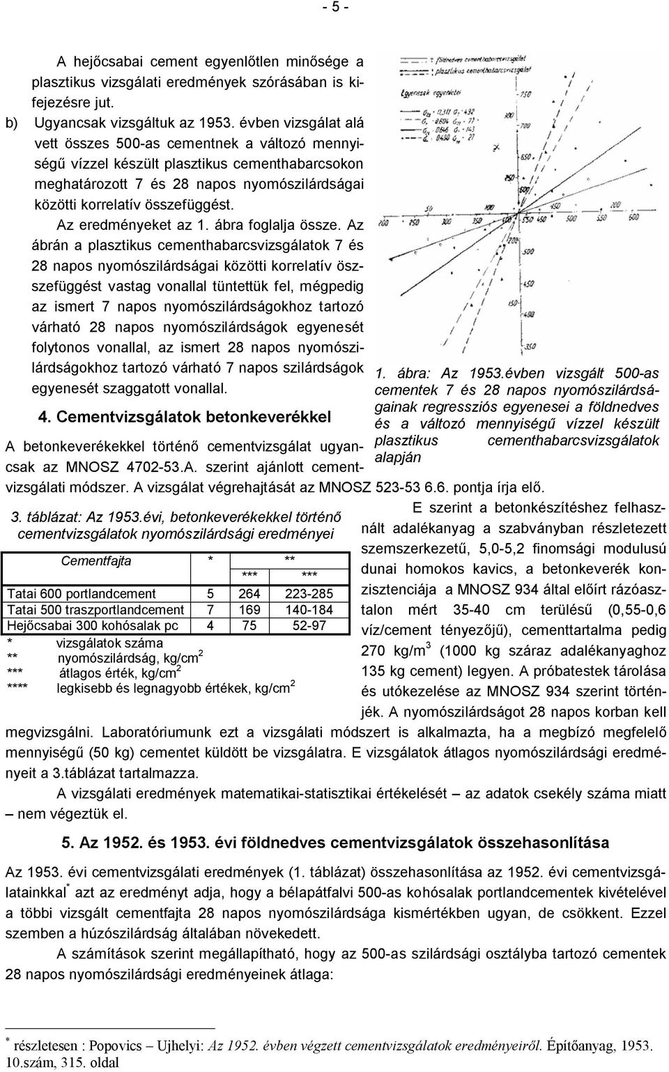 Az eredményeket az 1. ábra foglalja össze.