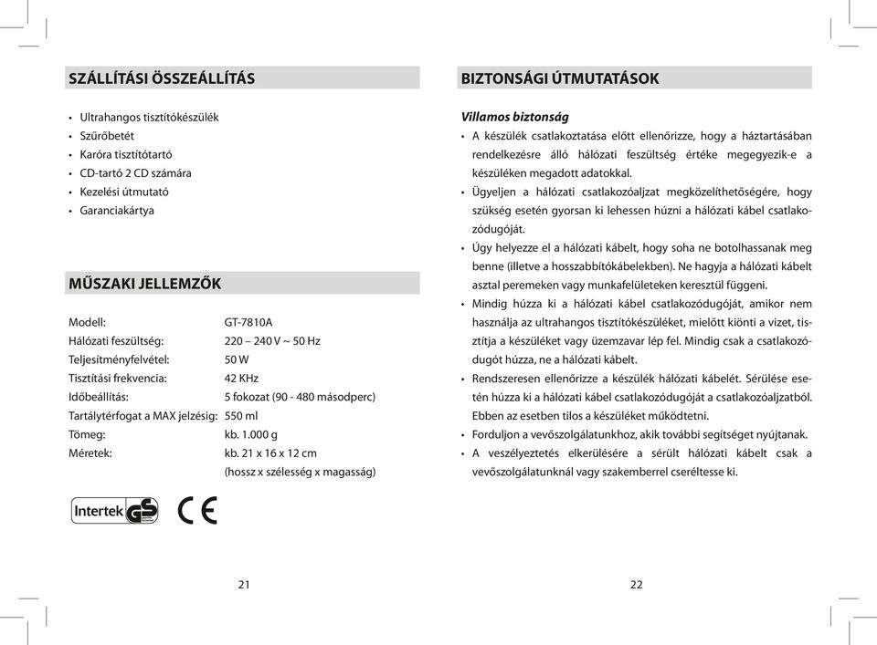 000 g Méretek: kb.