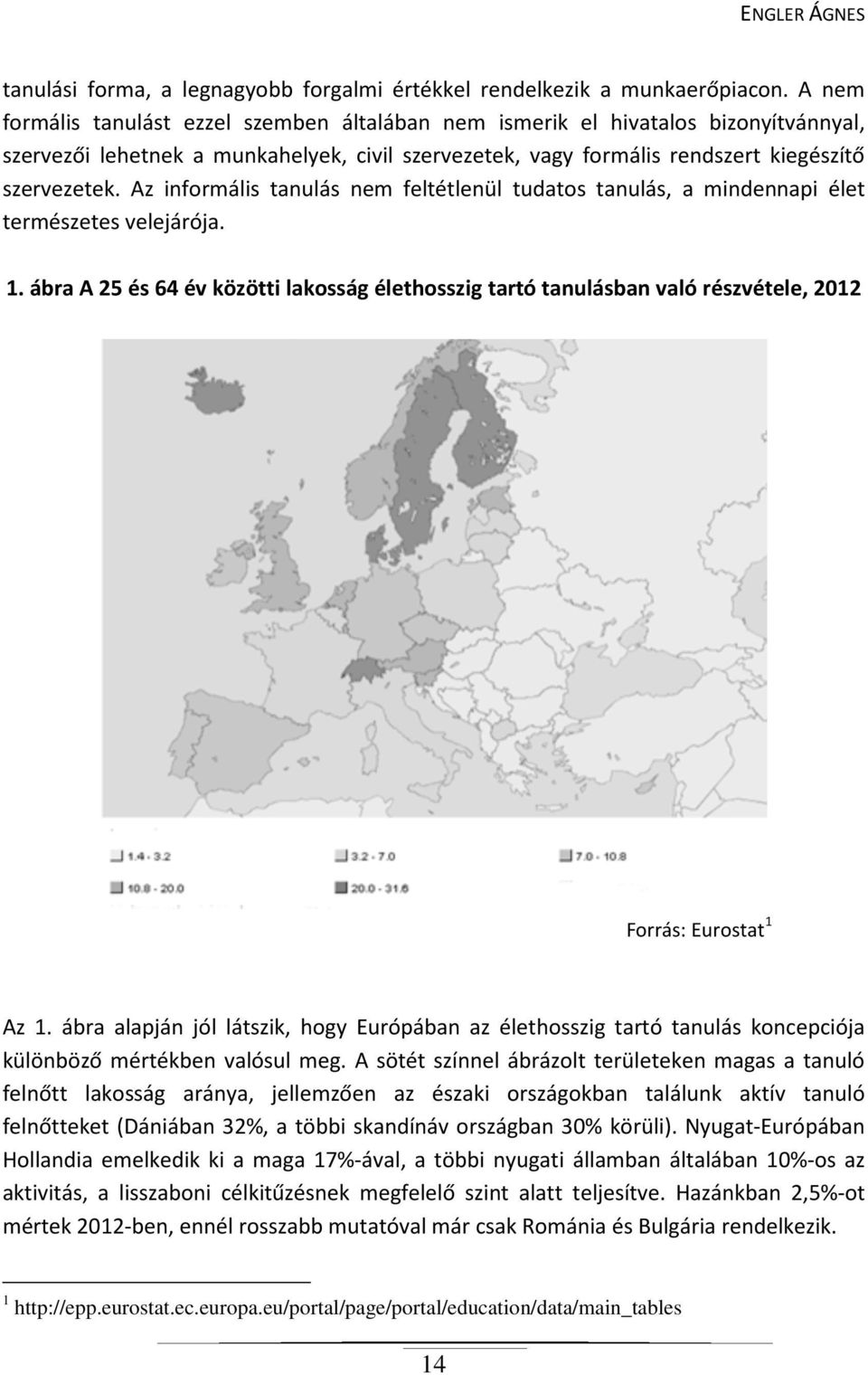 Az informális tanulás nem feltétlenül tudatos tanulás, a mindennapi élet természetes velejárója. 1.