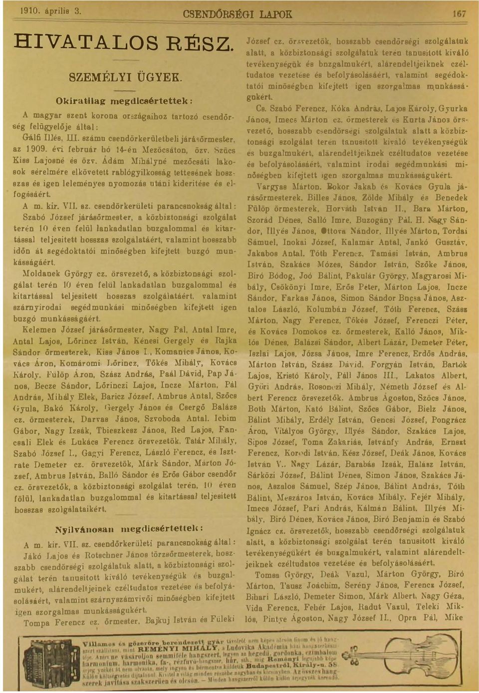 ősvző & özzság szgá é 10 év fü d uzg s áss js sszs szgááé v száyd sgéd uás őség fj g uzgó uássgáé K Józsf jádsós Ngy P A A Ljs LóLz svá Ks Ggy és Rj Sád ós Kss Jás Rcs J008 Kvcs Á Ká Lőz Tőés Máy