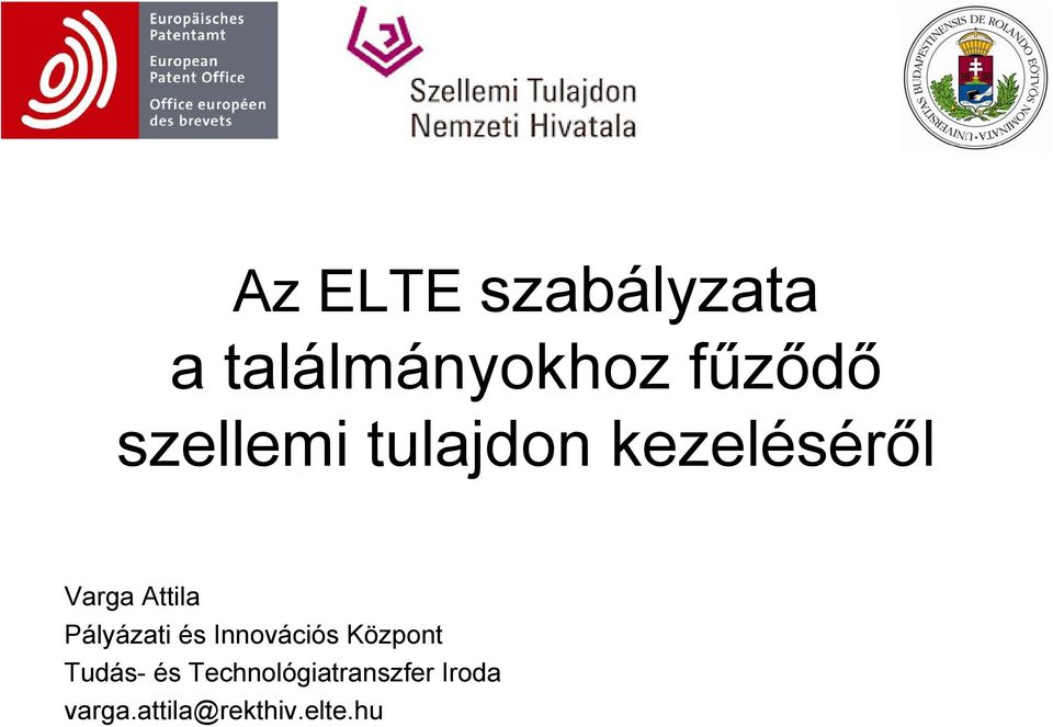 Pályázati és Innovációs Központ Tudás- és