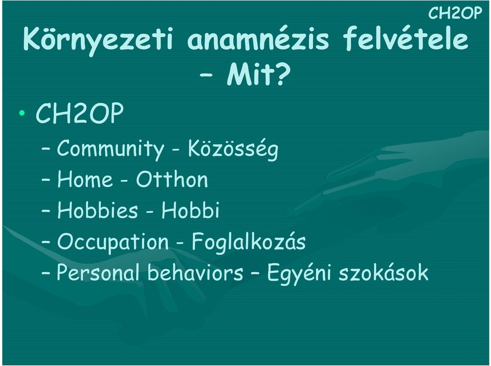Hobbies - Hobbi Occupation -