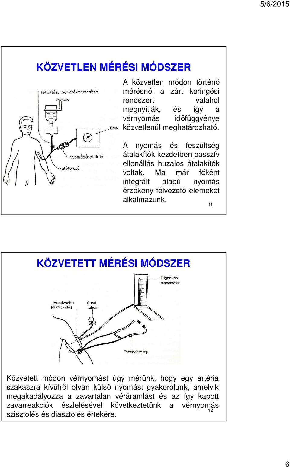 Ma már főként integrált alapú nyomás érzékeny félvezető elemeket alkalmazunk.