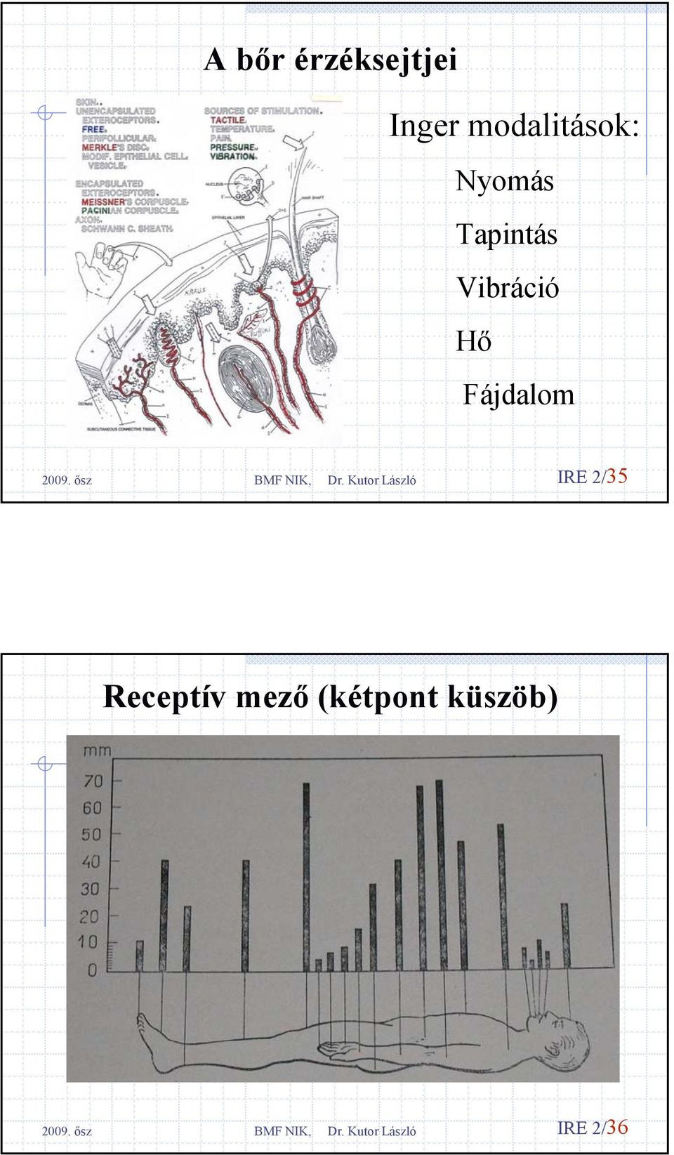 Vibráció Hő Fájdalom IRE 2/35