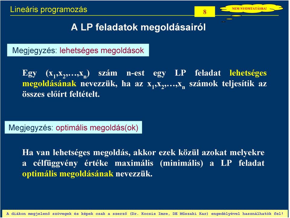 előírt feltételt.