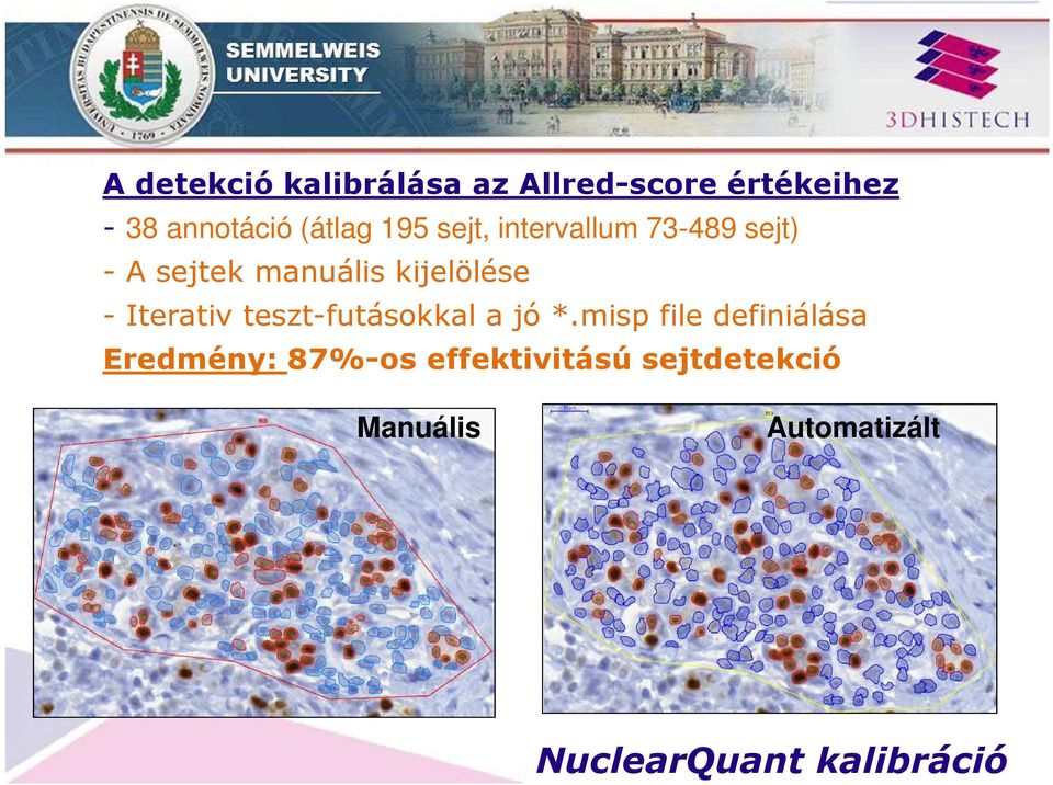 kijelölése - Iterativ teszt-futásokkal a jó *.