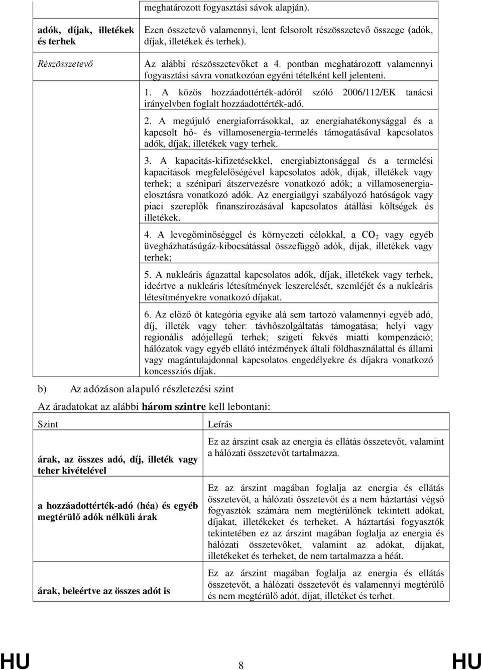 A közös hozzáadottérték-adóról szóló 20