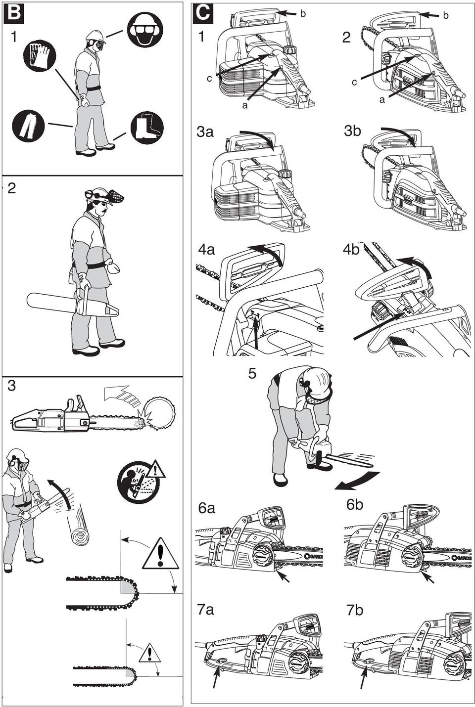 GARDENA D GB FIN. CST 3519-X Electric Chainsaw Art CSI 4020-X Electric  Chainsaw Art PDF Free Download