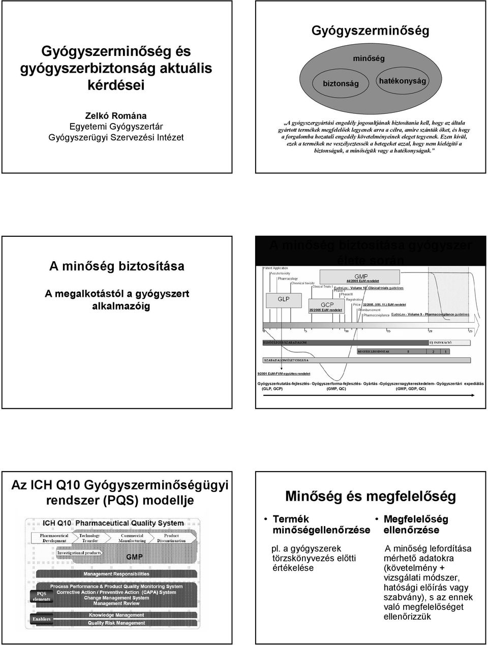 tegyenek. Ezen kívül, ezek a termékek ne veszélyeztessék a betegeket azzal, hogy nem kielégítő a biztonságuk, a minőségük vagy a hatékonyságuk.