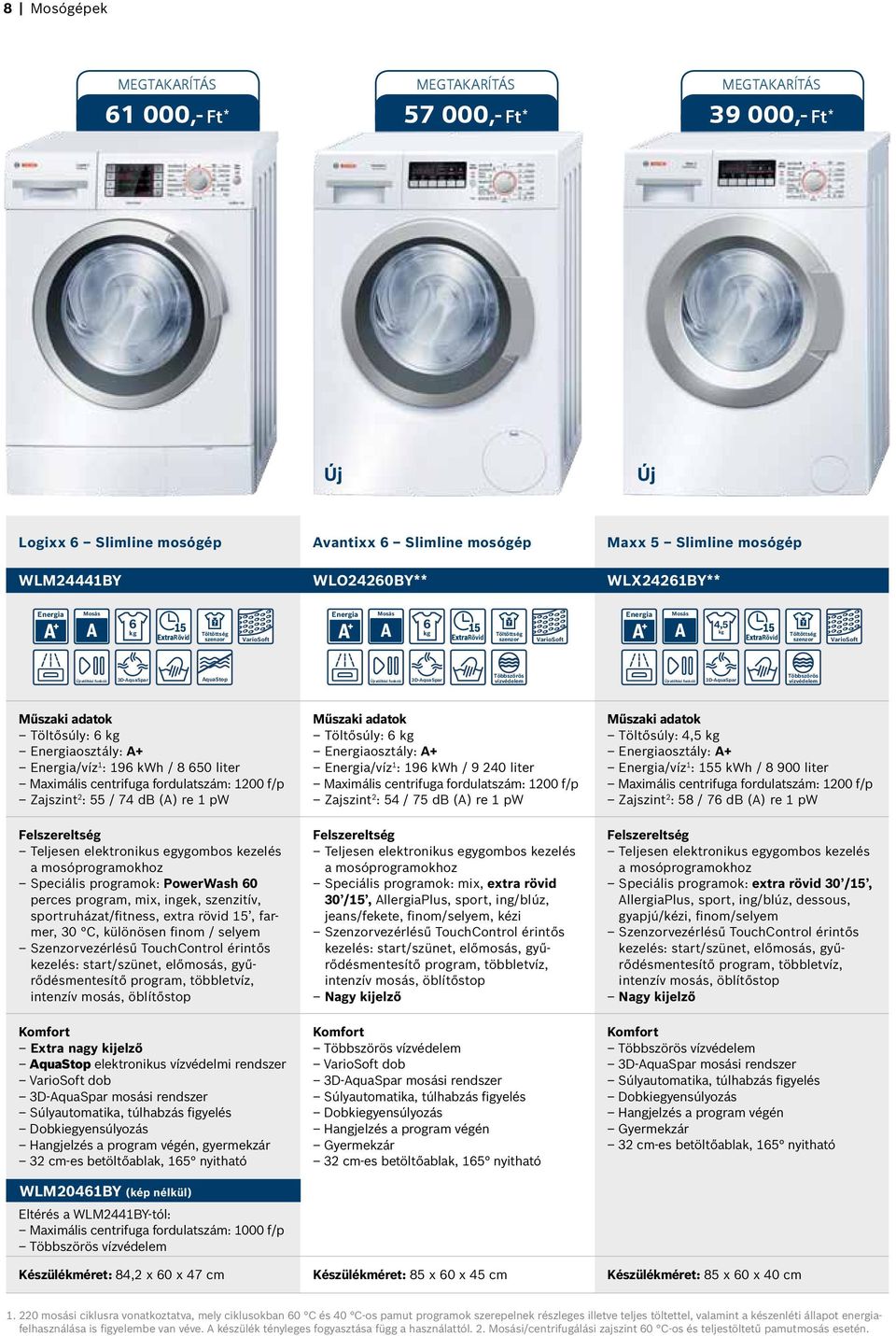 Mosni sokféle módon lehet. A Bosch csak tökéletesen tud. Bosch mosó- és  szárítógépek széles választéka 2012-ben is. - PDF Free Download